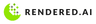 Rendered.ai logo