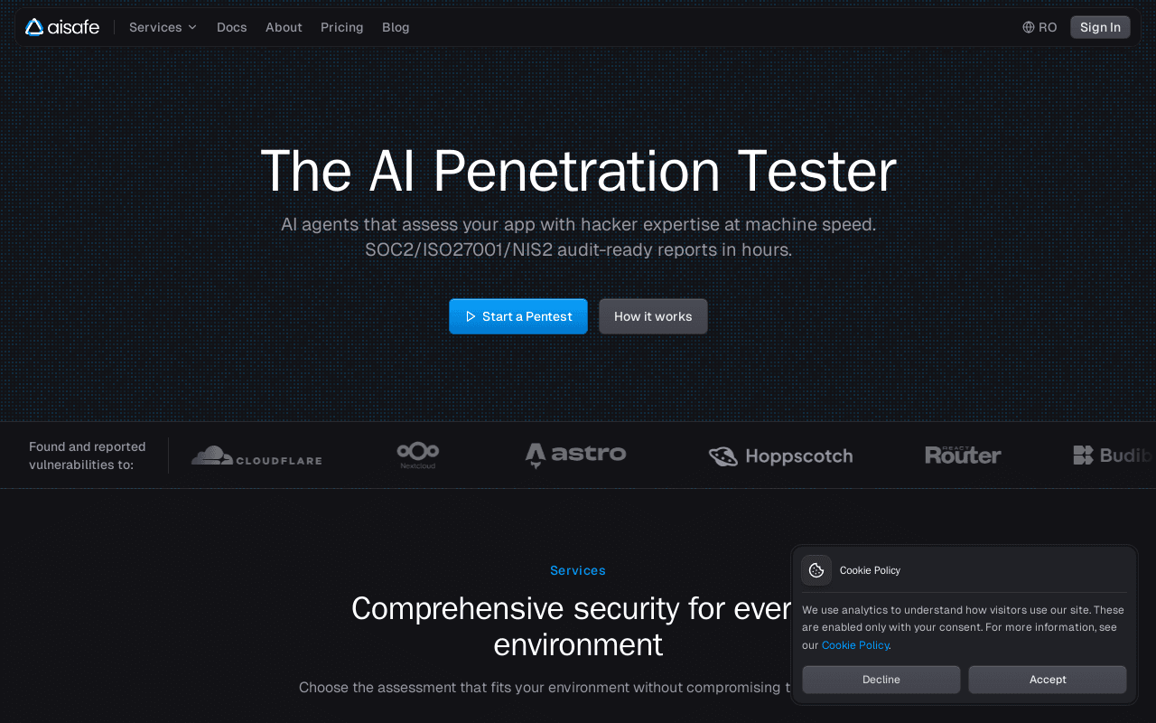 AISafe Labs screenshot 1