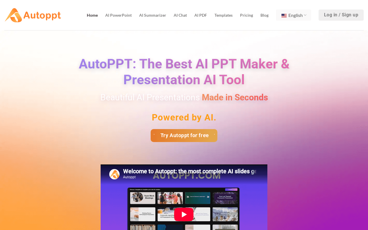 Autoppt screenshot 1