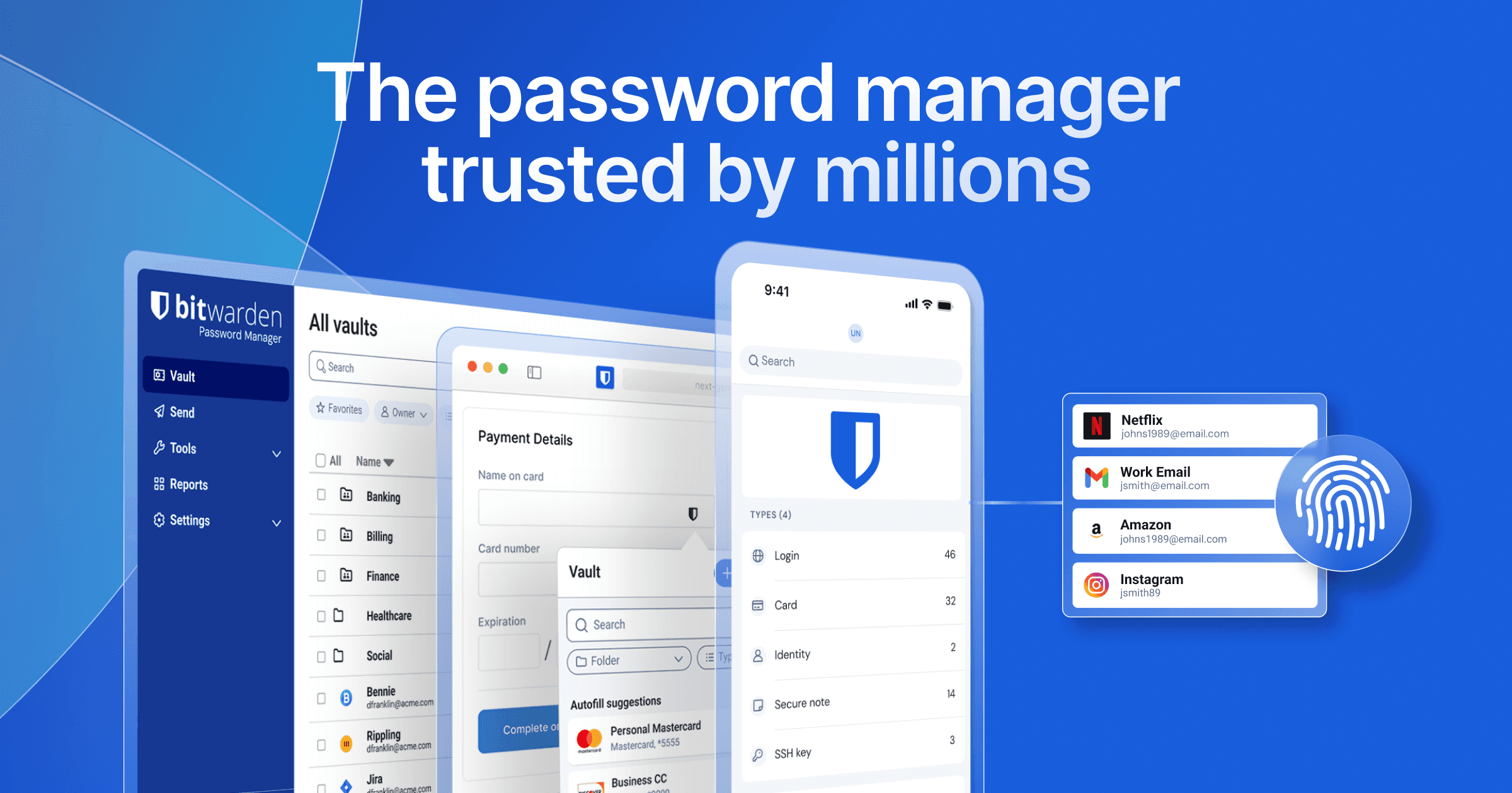 Bitwarden screenshot 1