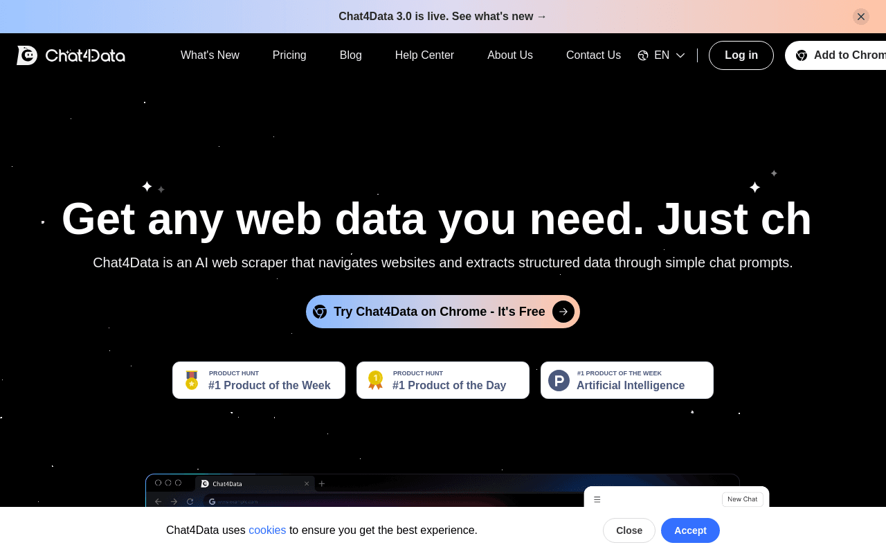 Chat4Data screenshot 1