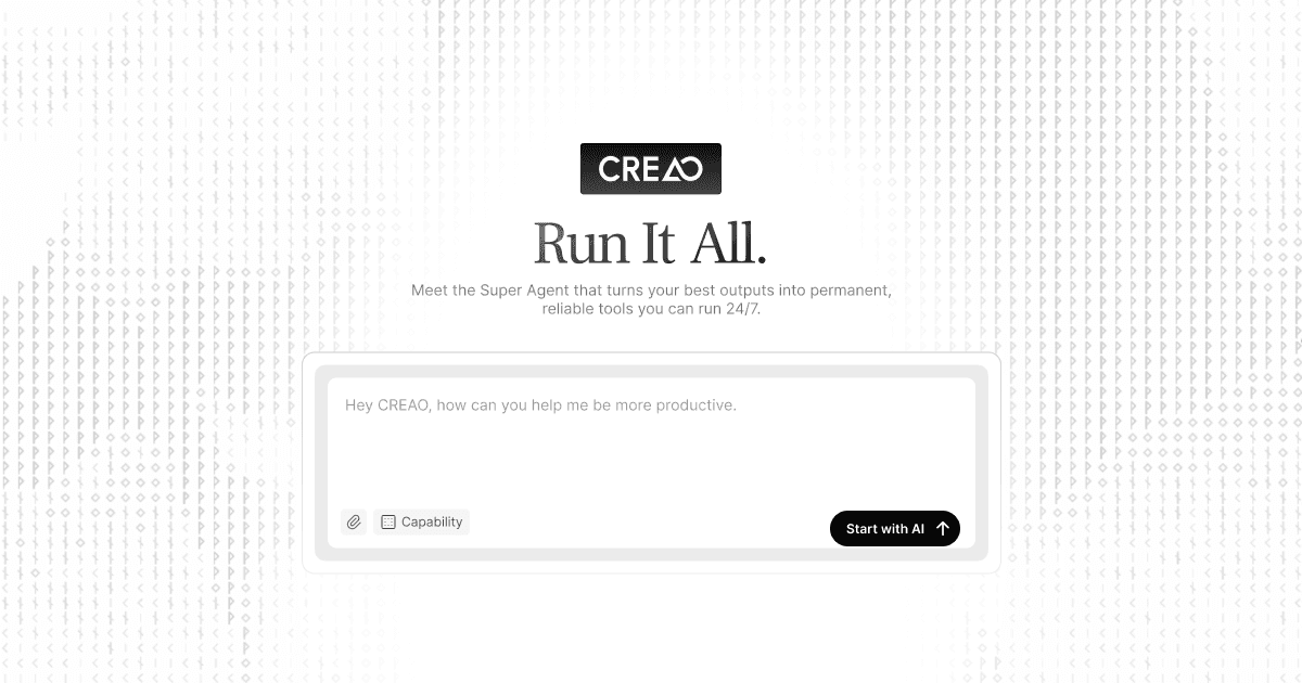 CREAO screenshot 1