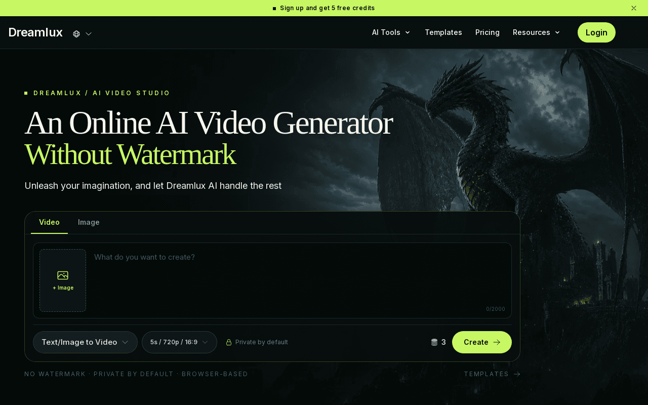 Dreamlux screenshot 1