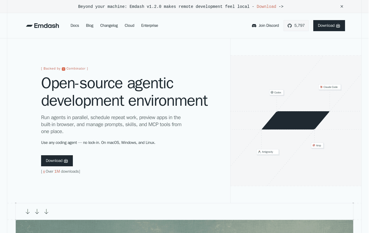 Emdash screenshot 1
