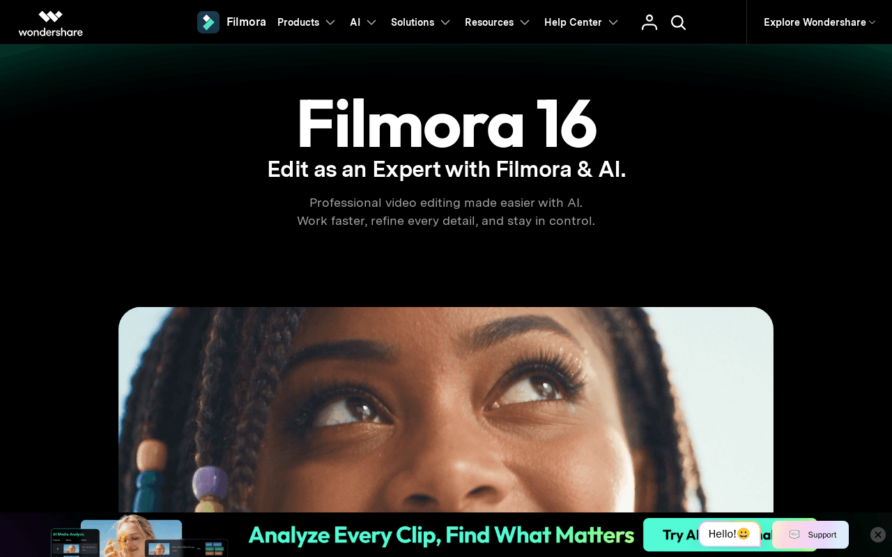 Filmora screenshot 1