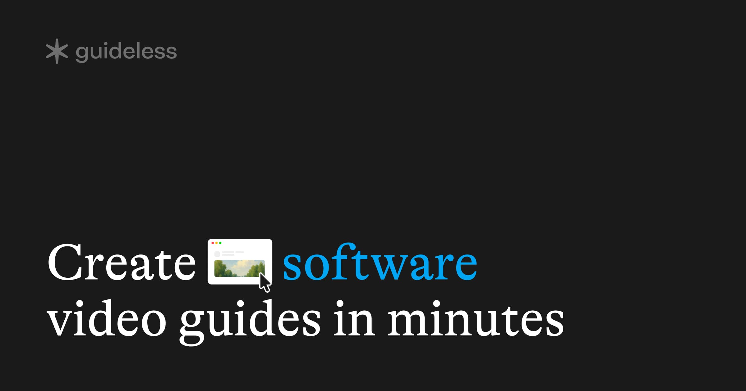 Guideless screenshot 1
