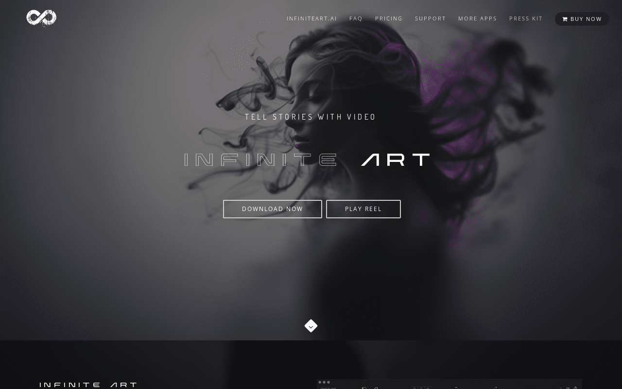 InfiniteArt.ai screenshot 1