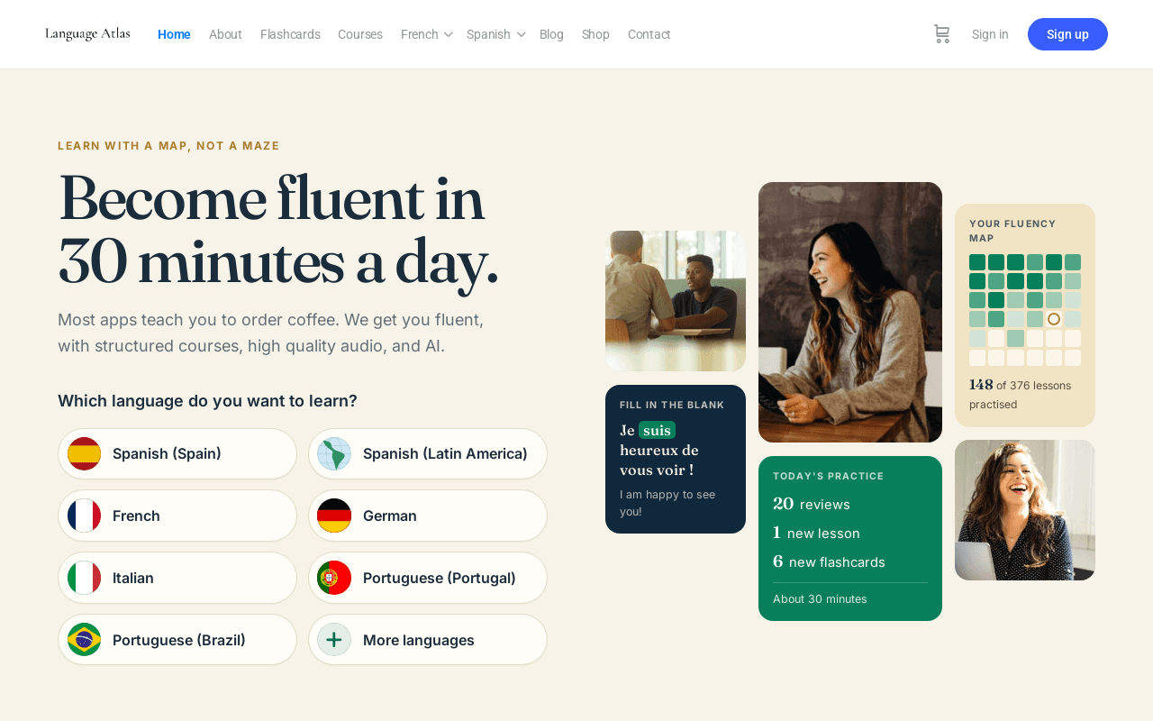 Language Atlas screenshot 1