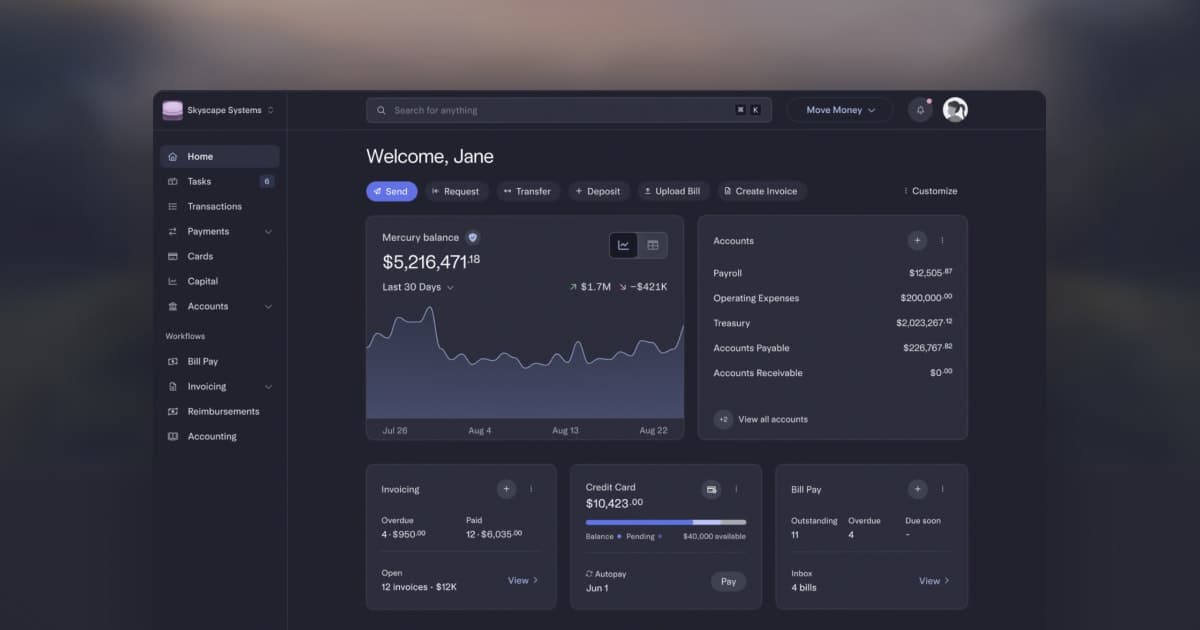Mercury screenshot 1