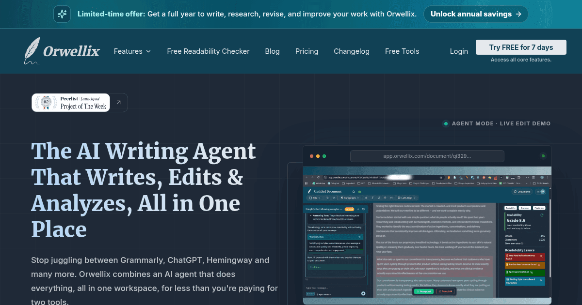 Orwellix screenshot 1