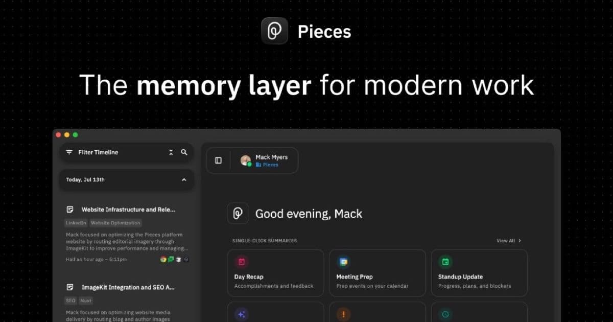 Pieces for Developers screenshot 1