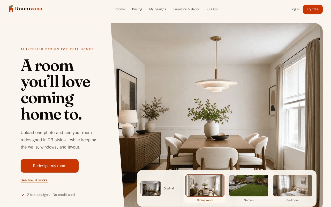 Roomvana screenshot 1
