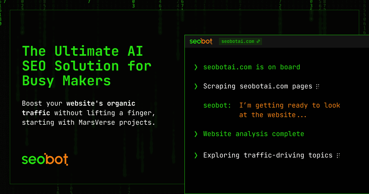 SEObot screenshot 1