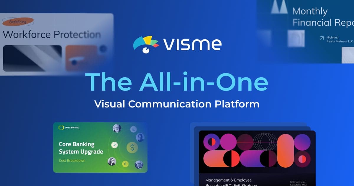 Visme screenshot 1
