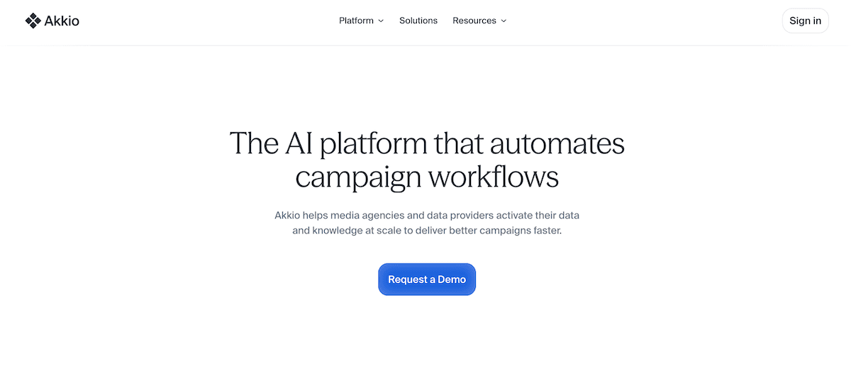 Akkio screenshot 1