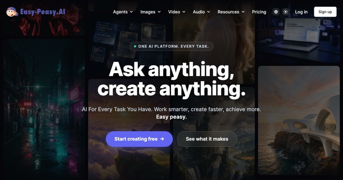 Easy-Peasy.AI screenshot 1