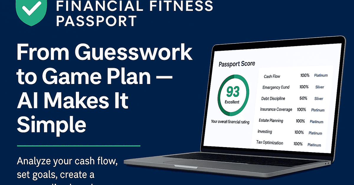 Financial Fitness Passport screenshot 1