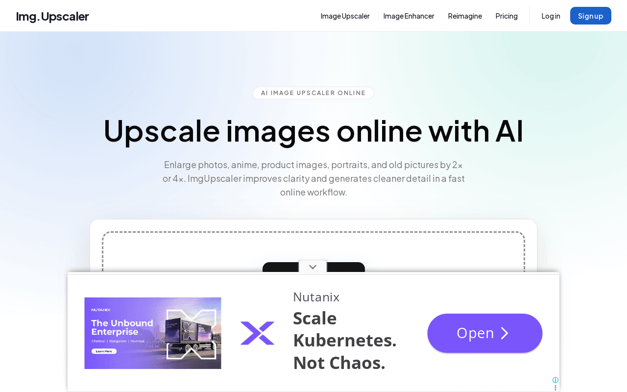 ImgUpscaler screenshot 1