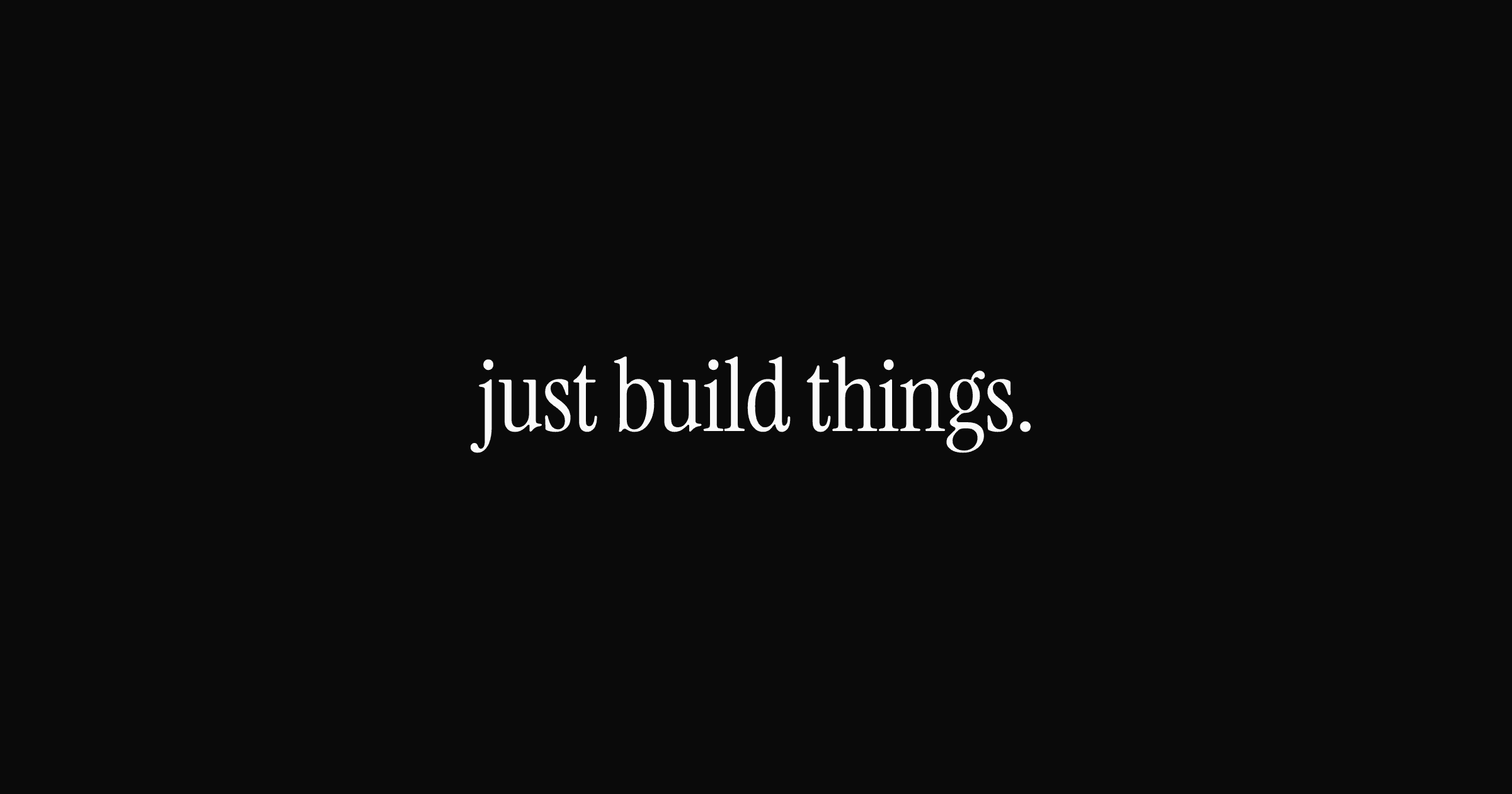 Just Build Things screenshot 1