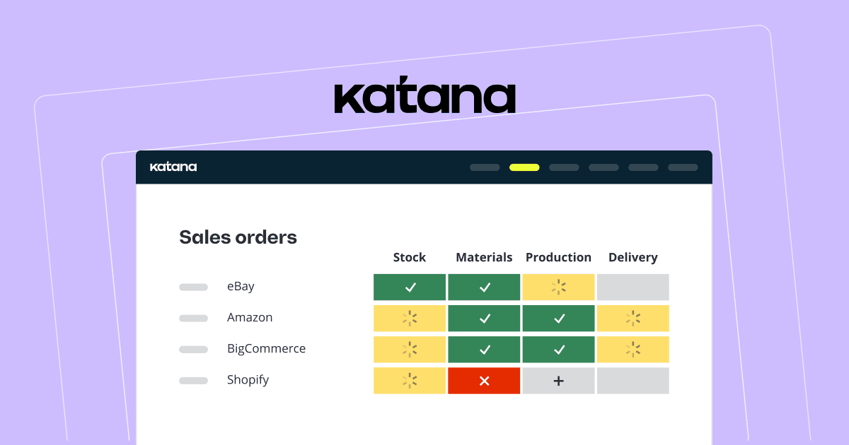 Katana Cloud Manufacturing screenshot 1