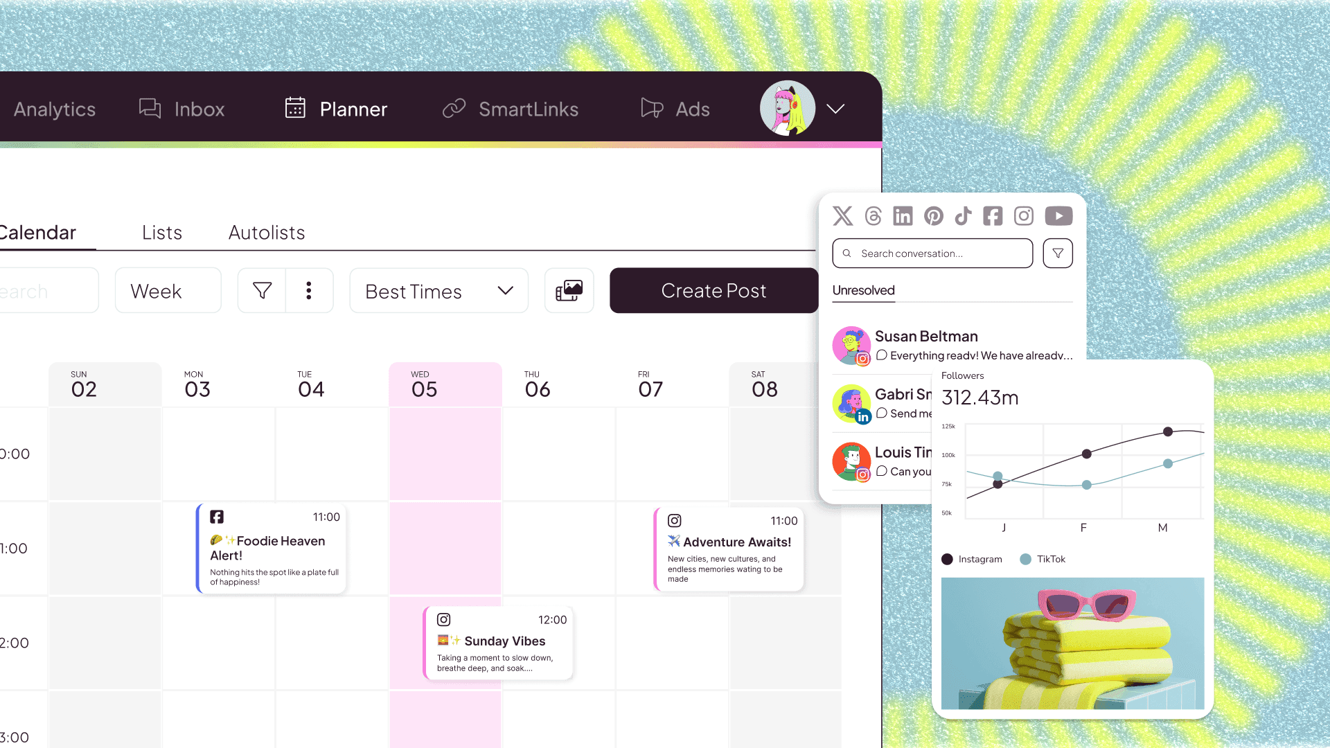 Metricool screenshot 1