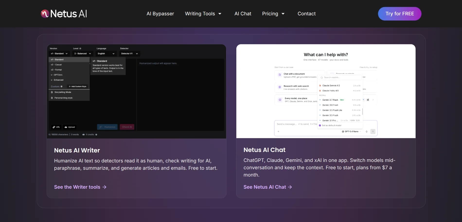 Netus AI screenshot 1