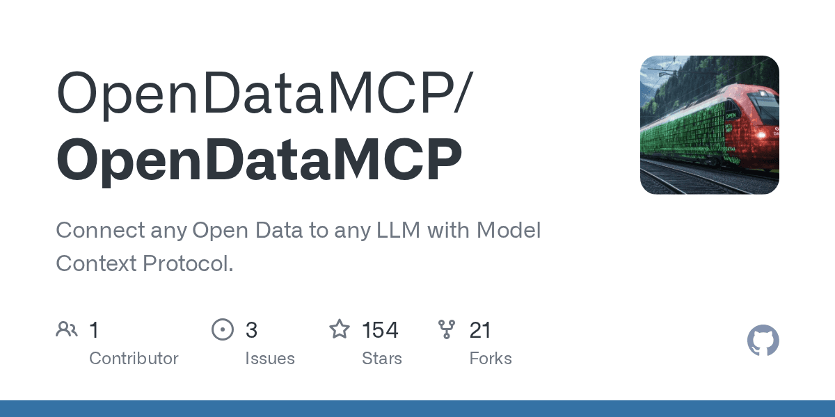 OpenDataMCP screenshot 1