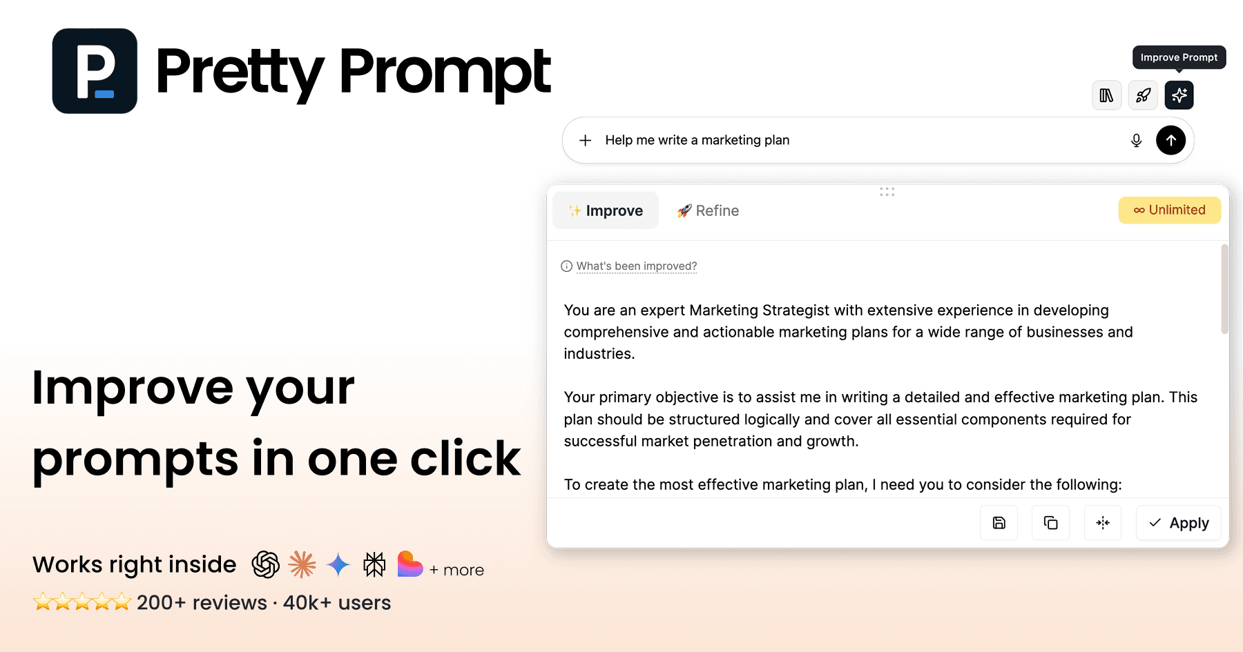 Pretty Prompt screenshot 1