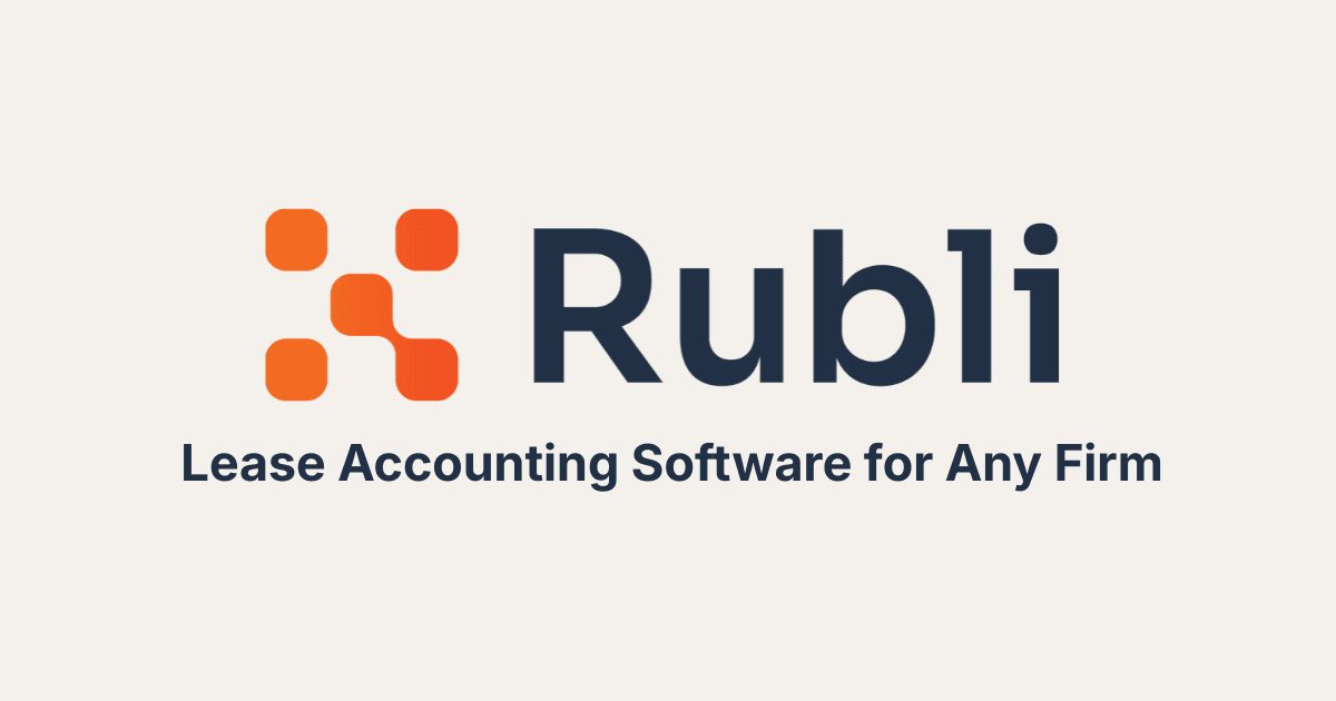 Rubli Lease Accounting screenshot 1