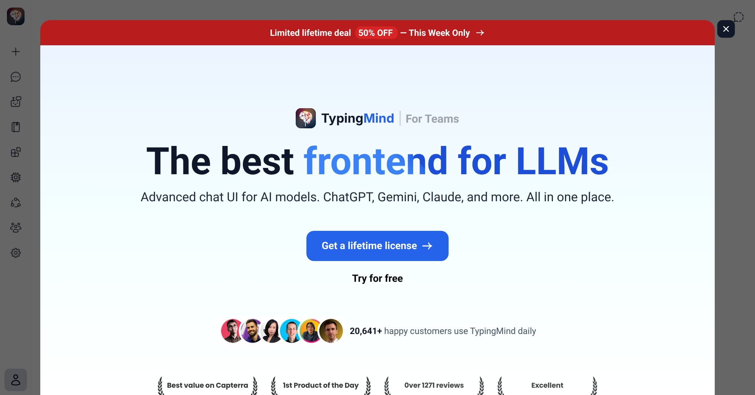 TypingMind screenshot 1