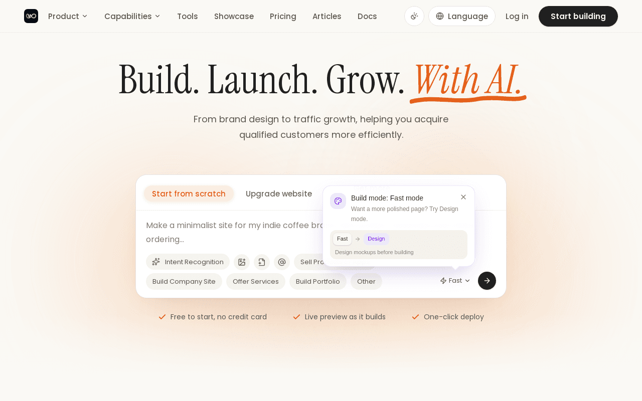 We0.ai screenshot 1